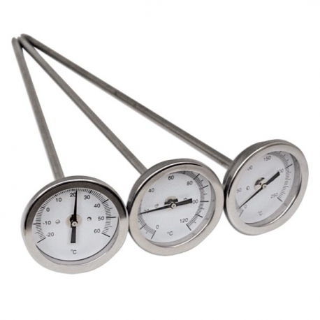 Heavy duty dial thermometers