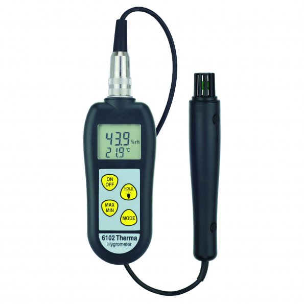 6102 Hand Held Therma Hygrometers Humidity Meter