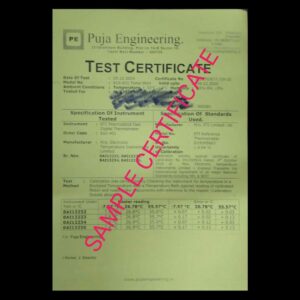 3Point Testing For Pen Thermometer UKAS Traceable