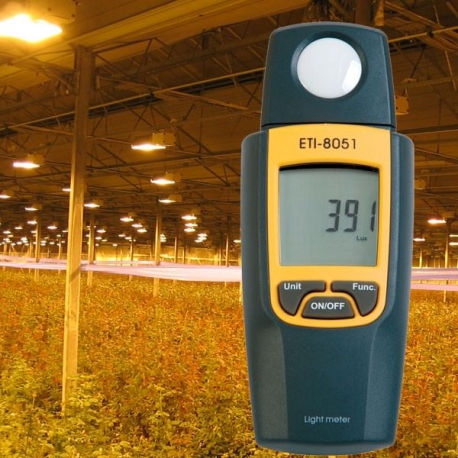 light meter 8051 - Lux/FC with rotating light sensor