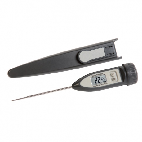 Super-Fast Mini Thermometer with max/min and hold functions