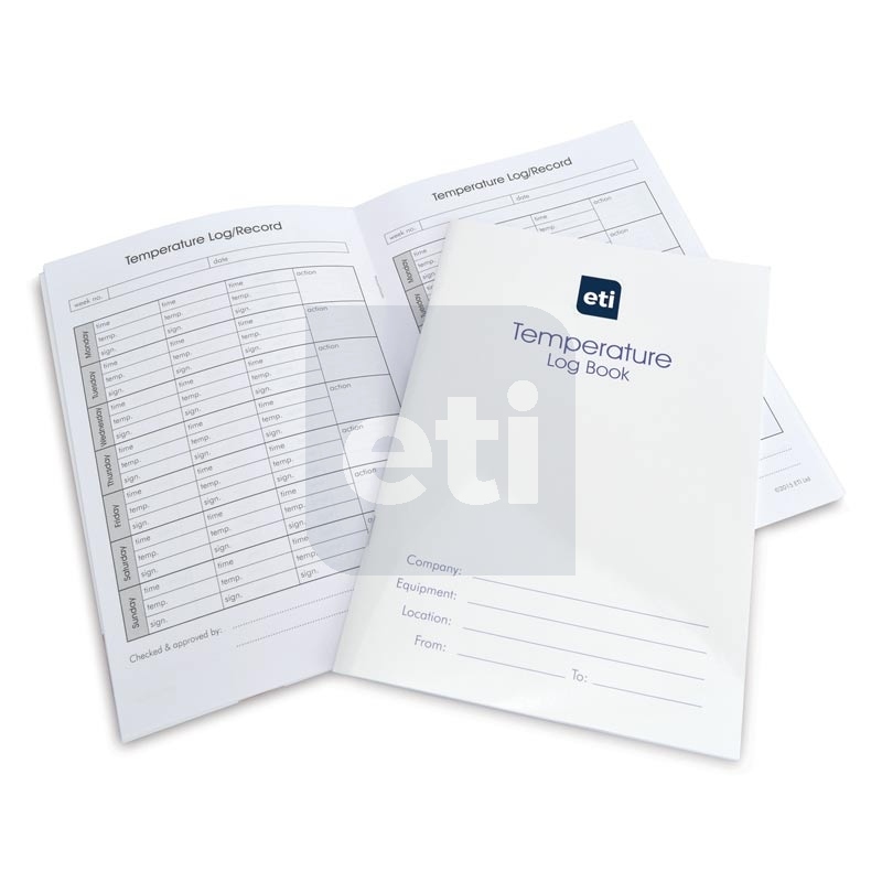 Temperature log books to record temparatures - Image 2